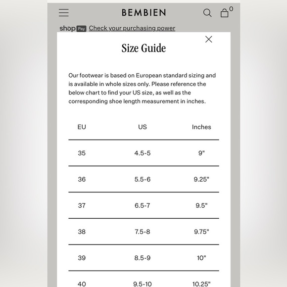 NWOT Bembien Paloma Slide Size US 7 - Picture 11 of 11